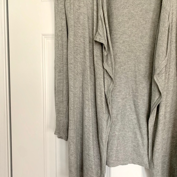 Michael Kors Grey Cardigan Sweater - Picture 3 of 5